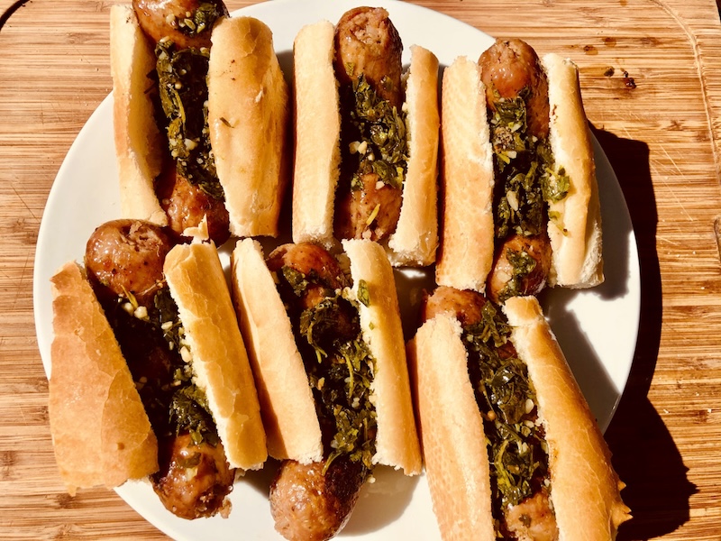 Asado argentino en evento