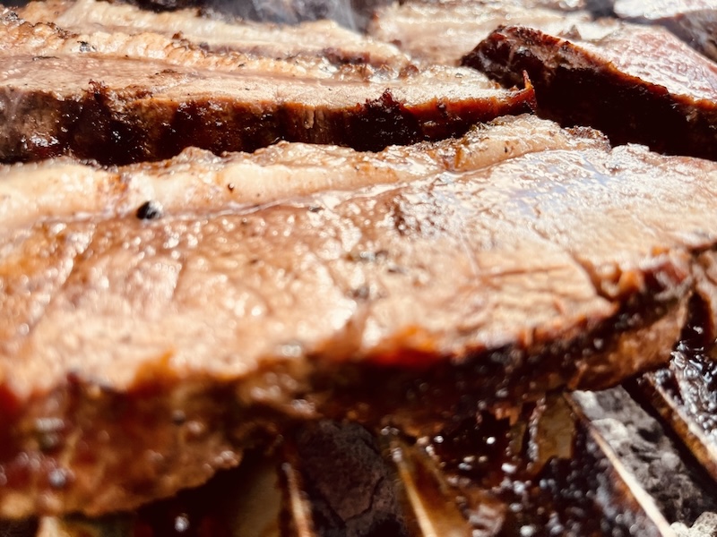Servicio de parrilla para invitados